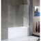 Anzzi Right Drain Tub With 34 x 58 in. Tub Door in Brushed Nickel, 5 ft. SD1001BN-3260R - alternate 1